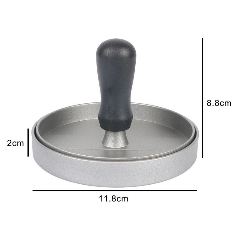 1 Pc Non Stick Stuffed Burger Meat Press Hamburger Patty Maker Tool Aluminum gallery