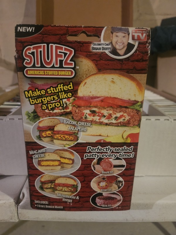 Smash Burger Press: Hamburger Patty Maker Stuffed Burger - As Seen On TV/New gallery
