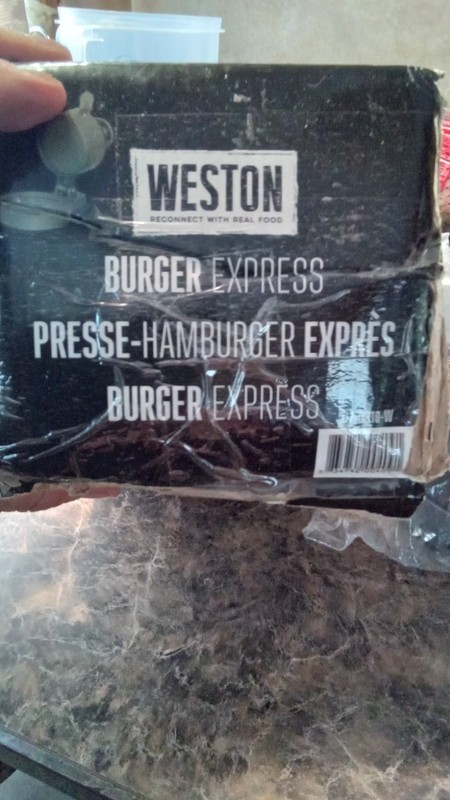Weston Burger Press, Makes 4 1/2" Single, with compacting/ejector button gallery