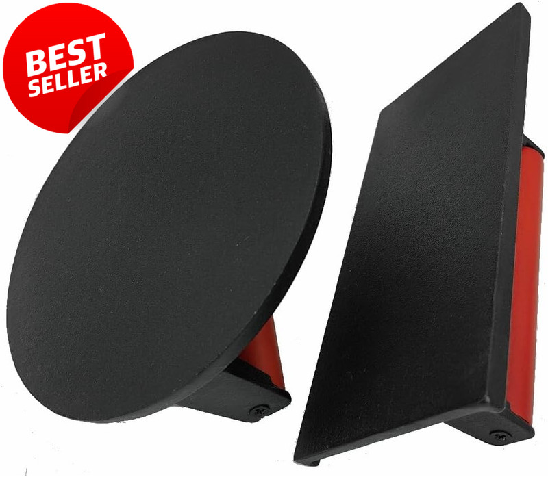 Heavy Duty Cast Iron Burger Press Set Round Rectangle Flat Bottom Grill - US gallery