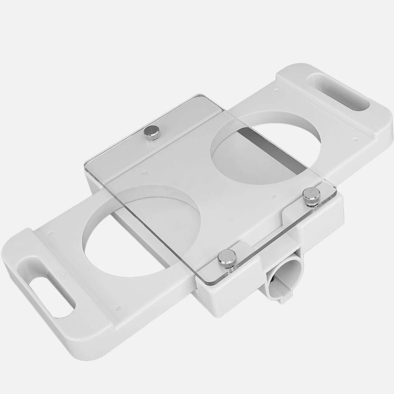 Hamburger Pressing Mould Maker Non Stick 2 Holes ABS Hamburger Press Patty Hot gallery