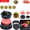 BPA-Free Hamburger Patty Maker with 100 Sheets - Create Perfect Sliders & More gallery