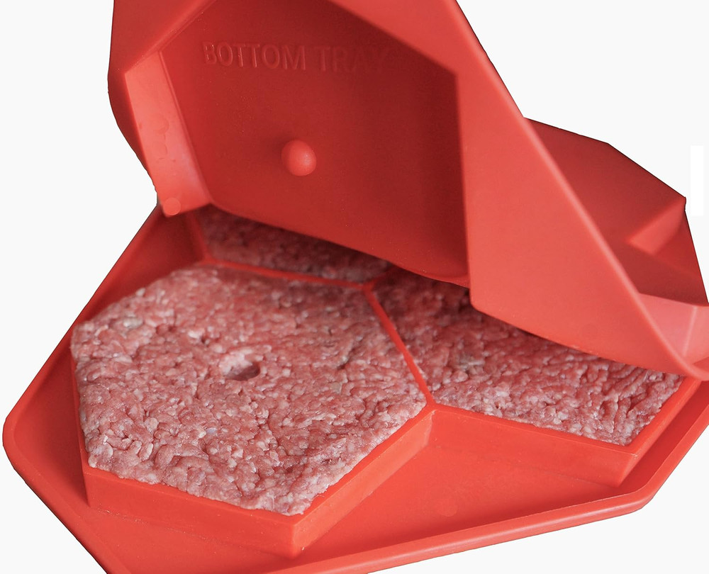 Burger Master MAX 4-In-1 Burger Press by . Makes Makes Four 1/3 to 1/2 Pound Bur