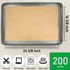 EcoDispose Non-Stick Precut Parchment 16-3/8" x 24-3/8"x200PCS, Unbleached gallery