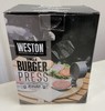 Weston Aluminum Hamburger Press Makes 4.5"Dia. Single Patty-Adjustable Thickness gallery