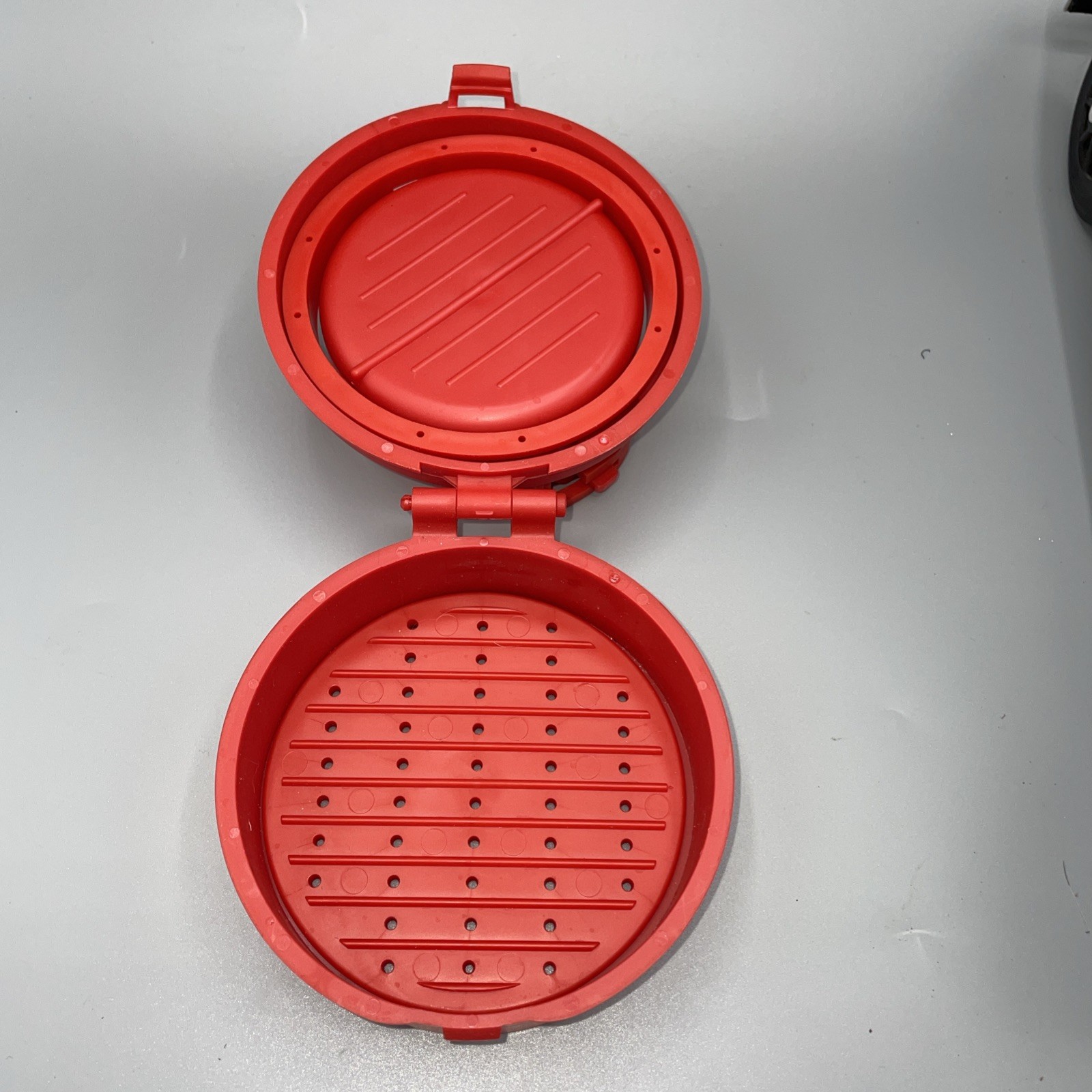 Stufz Stuffed Burger Press-Hamburger Patty Maker ( As-Seen-On-TV ) Red gallery