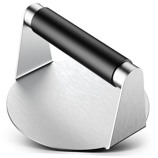 Smash Burger Press, Hamburger Smasher Tool for Griddle, Stainless Steel Ham gallery