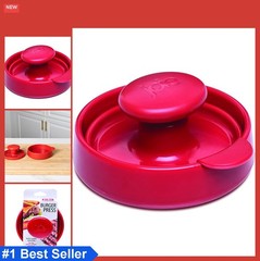 Joie Burger Press and Patty Maker, LFGB Approved and BPA Free, One Size, Red
