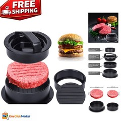 Ultimate Patty Mold with 100 Sheets – Perfect for Homemade Burgers & Sliders