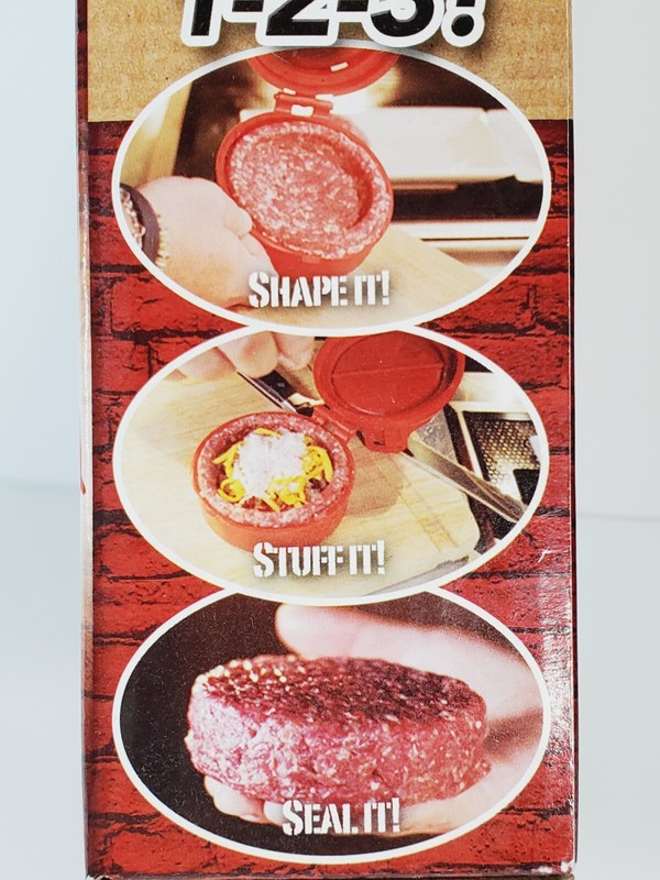 NEW STUFZ Americas Stuffed Burger Make Burgers Like a Pro, As-Seen-On TV gallery