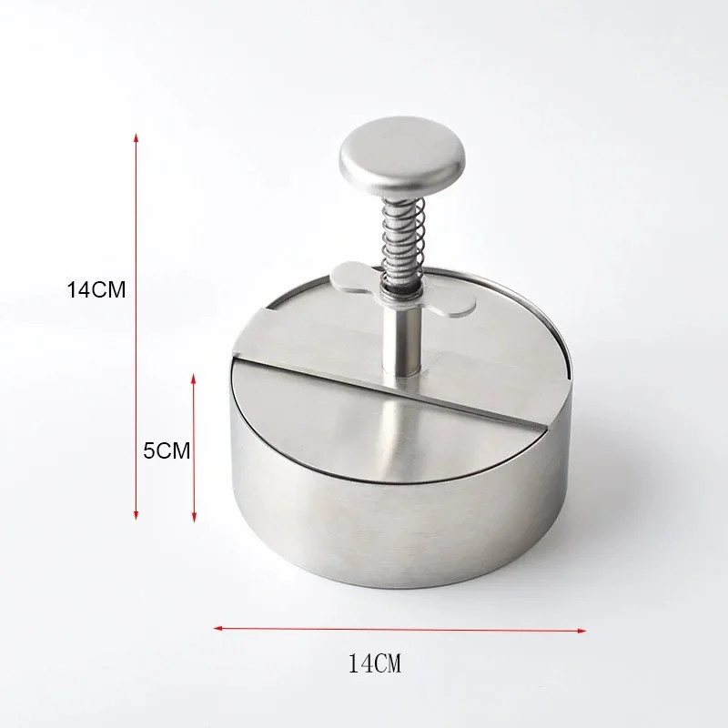 2025 Hamburger Press Hamburger Patty Maker 304 Stainless Steel Non-Stick Burger gallery