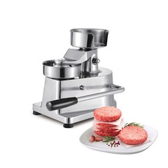 ALDKitchen Hamburger Maker | 4-inch Meat Patties | 500 Pcs Paper Sheet Free Set