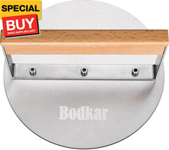 Stainless Steel Burger Press, 6 inch Round Burger Smasher Round Hamburger Press