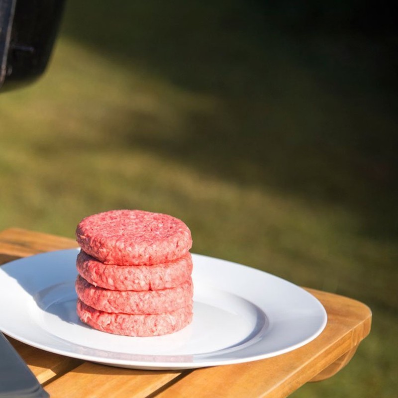 Silicone Burger Press and Freezer Storage Container / Choice of 5 Sizes gallery