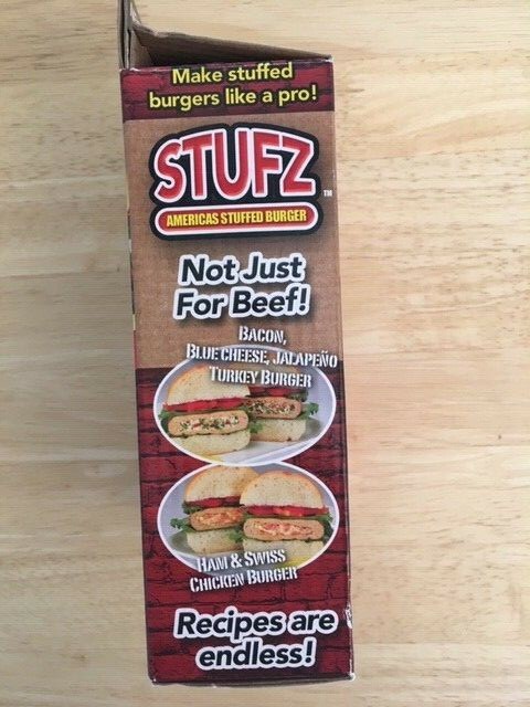 New Stuffed Gourmet Burger Hamburger Press Patty Maker Stutz Kitchen Tool gallery