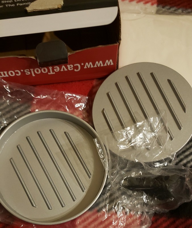 Cave Tools Burger Press Perfectly Formed Hamburger Maker Includes 200 Non gallery