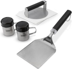 Weber Stainless /Plastic Steel Grill Burger Kit