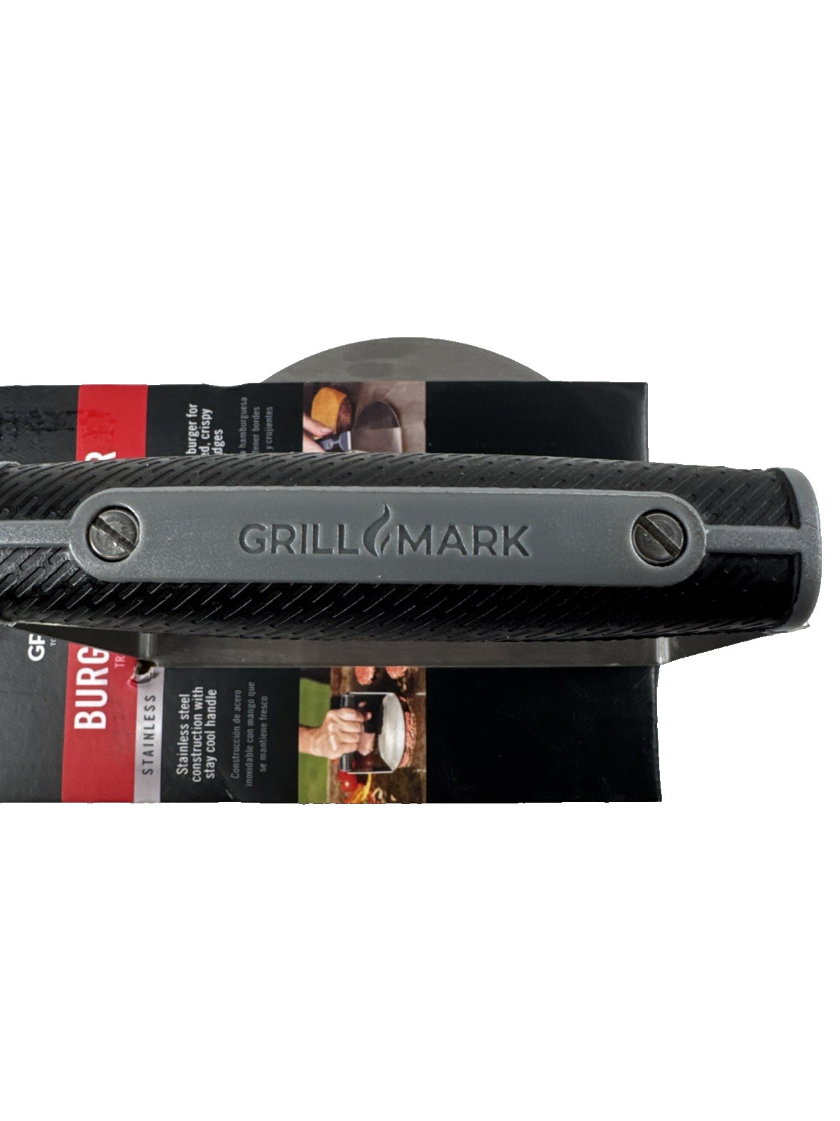 NEW Grill Mark 5.25" Stainless Steel Burger Press gallery