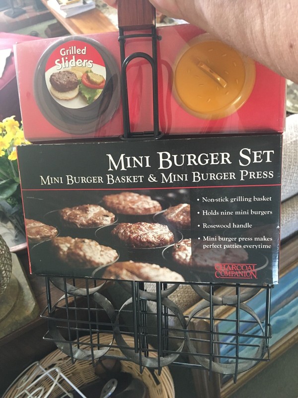 Mini Burger Tool Set 3-Piece Set NEW& PRESS BY CHARCOAL CAMPIONS gallery
