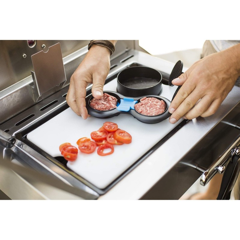 Napoleon Gourmet Burger Press Kit - Hamburger and Slide Press, Stuffed Burger... gallery