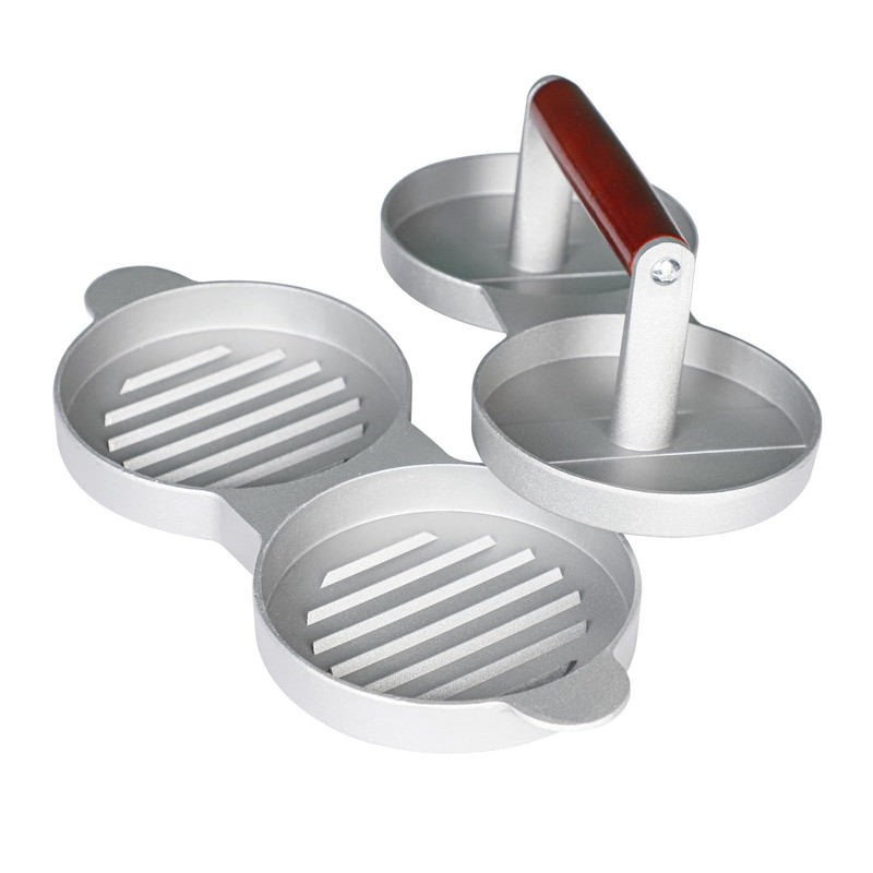 2-in-1 Double Non-Stick Stuffed Burger Press Hamburger Patty Maker for Meat gallery