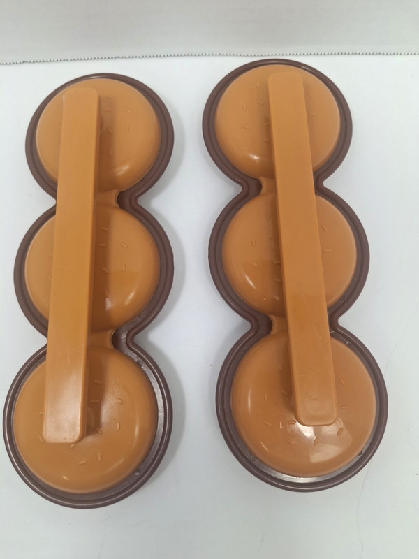 Vintage Charcoal Companion Double Hamburger Slider Press Mold 3 Pc Set 2005/08 gallery