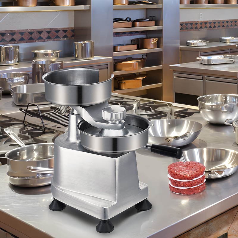 4"/5"/6" Commercial Burger Patty Maker Hamburger Press Forming Machine gallery