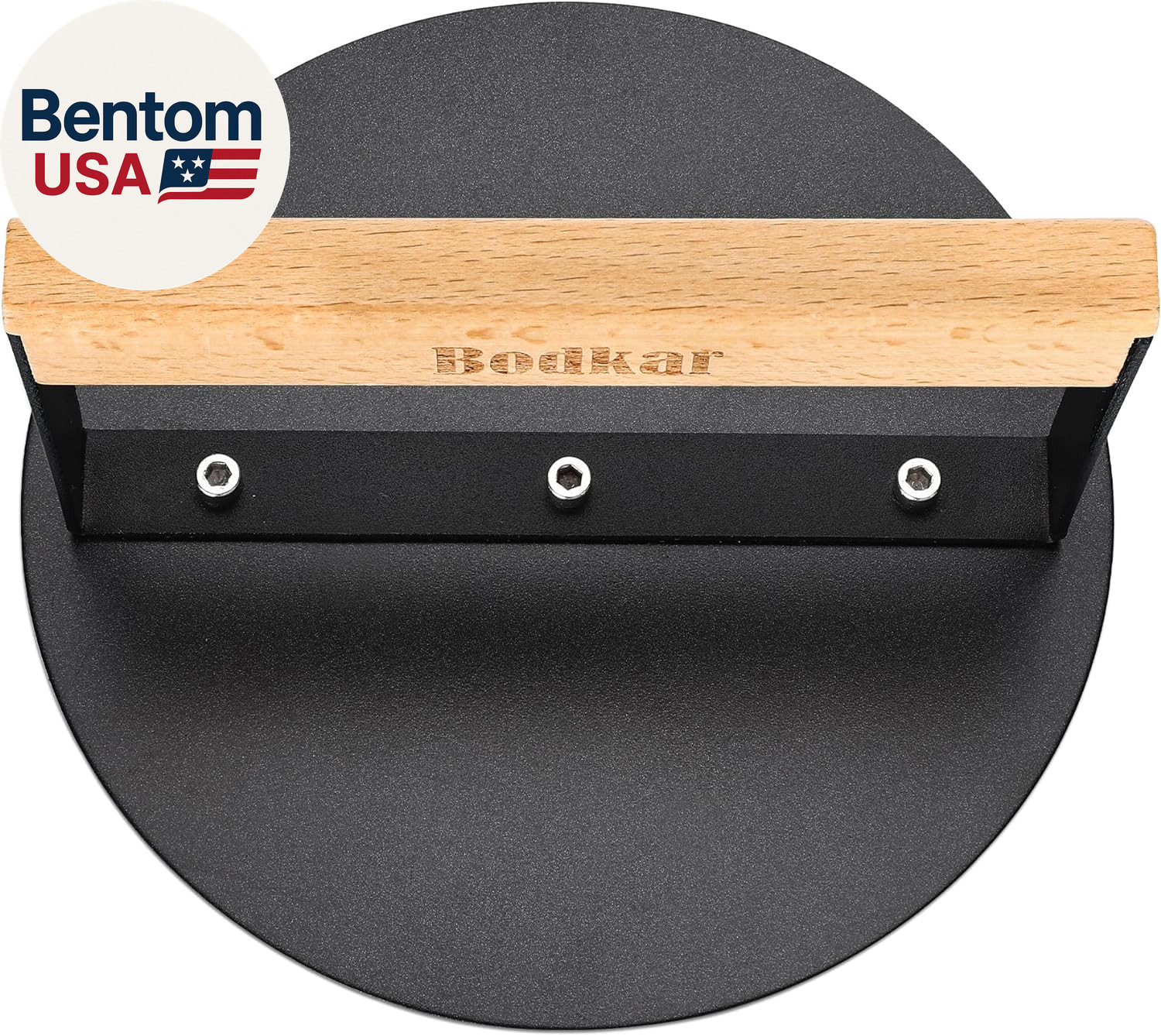 Smash Burger Press 6 Inch, round Burger Smasher Grill Press for Griddle Bacon Pr gallery