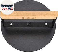Smash Burger Press 6 Inch, round Burger Smasher Grill Press for Griddle Bacon Pr