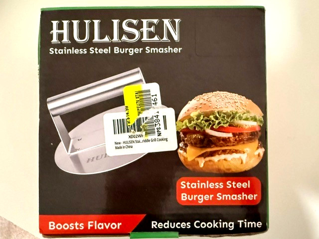 Hulisen Stainless Steel Burger Smasher gallery