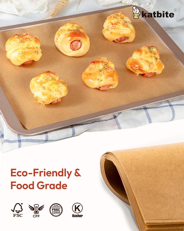 Katbite 16x24 Inch Parchment Paper Sheets, 100Pcs 40.6x61cm-100, 16"x24"-100 gallery