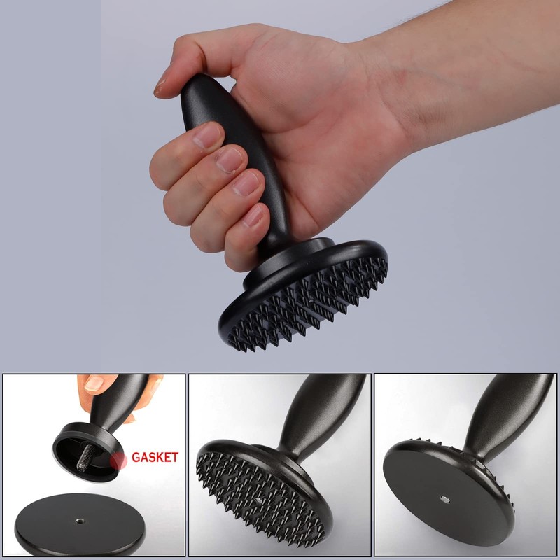 KAYCROWN Burger Press Hamburger Press, Dual Sided Meat Tenderizer and Pounder... gallery