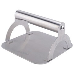 Kitchen Stainless Steel Steak Weight/Bacon Press with Handle, Heavy-Weight9904