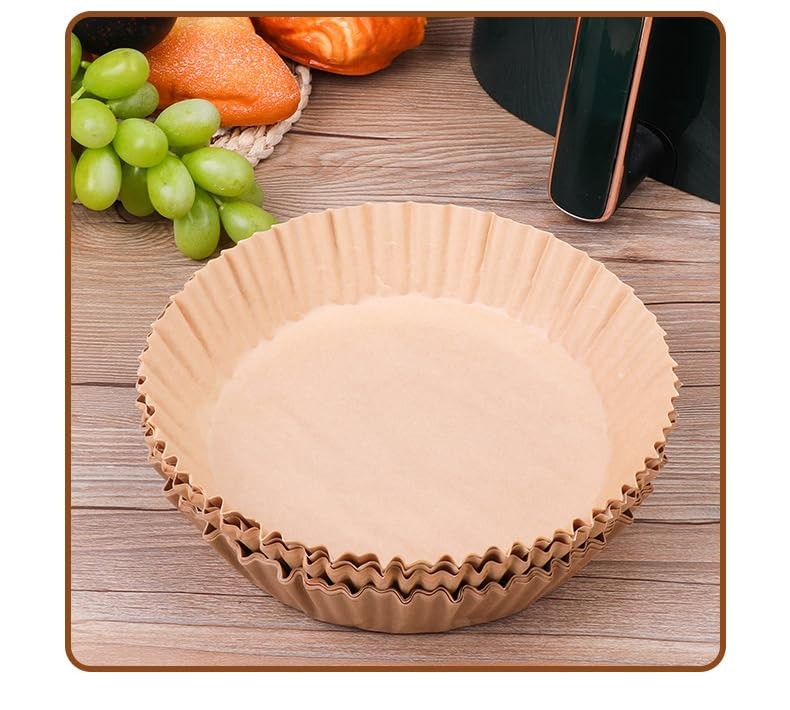 Air Fryer Liners Disposable 50-Pack - Non-Stick Parchment Paper middle, 50pcs gallery
