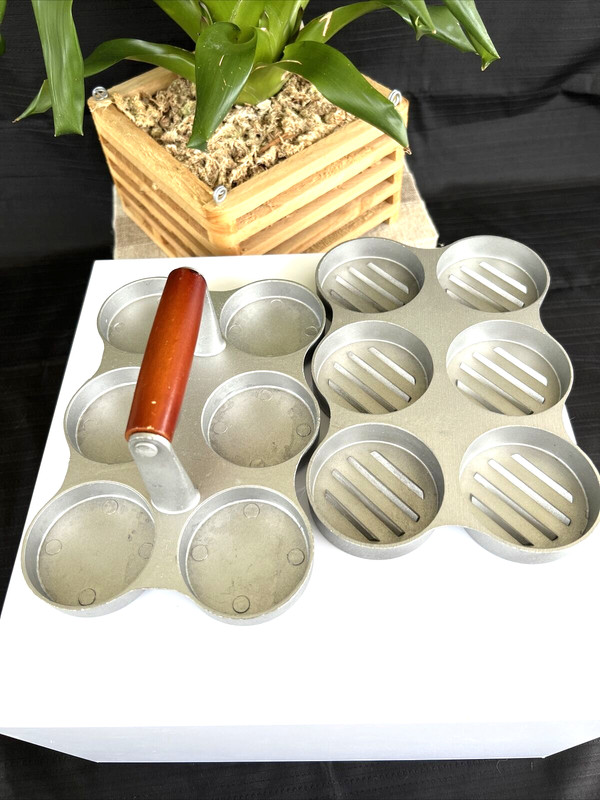 Mini Burger Press Sliders 6 Mini Hamburger Patty Press gallery