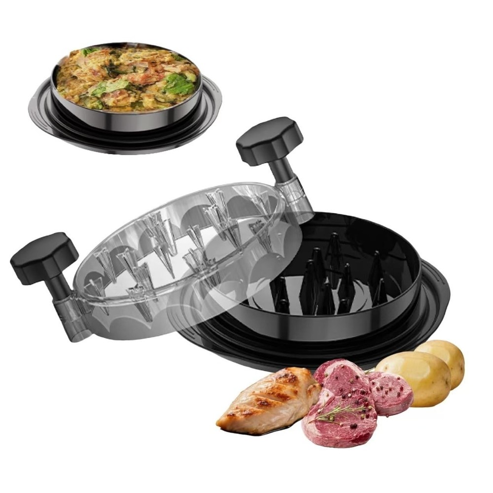 Chicken Shredder - Desmenuzador De Pollo, Meat 10in, Black
