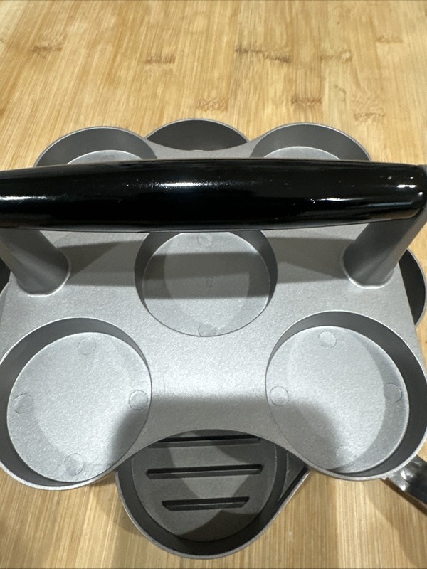 BIG CITY SLIDER STATION 5-PATTY BURGER PRESS NON-STICK MAKER PAN--NEW NWOT * gallery