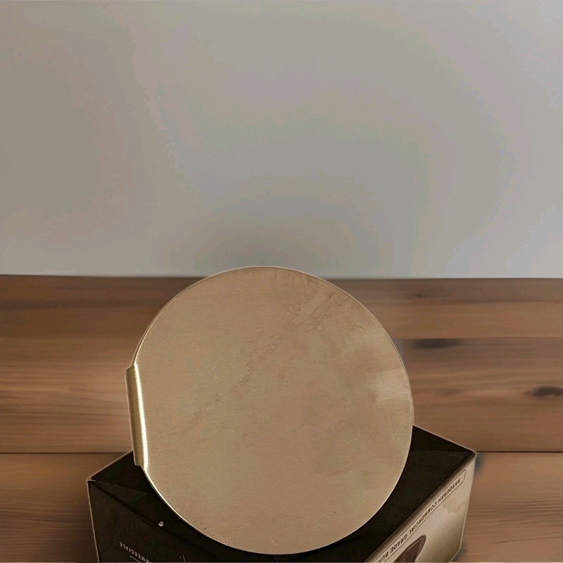The Sasquash 6" Smash Burger Press Made In USA Welded Stainless Steel WideHandle gallery