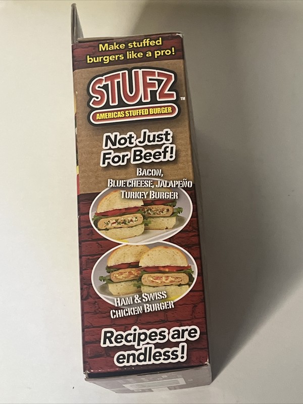 Stufz Stuffed Burger Press - Hamburger Patty Maker - As Seen On TV gallery