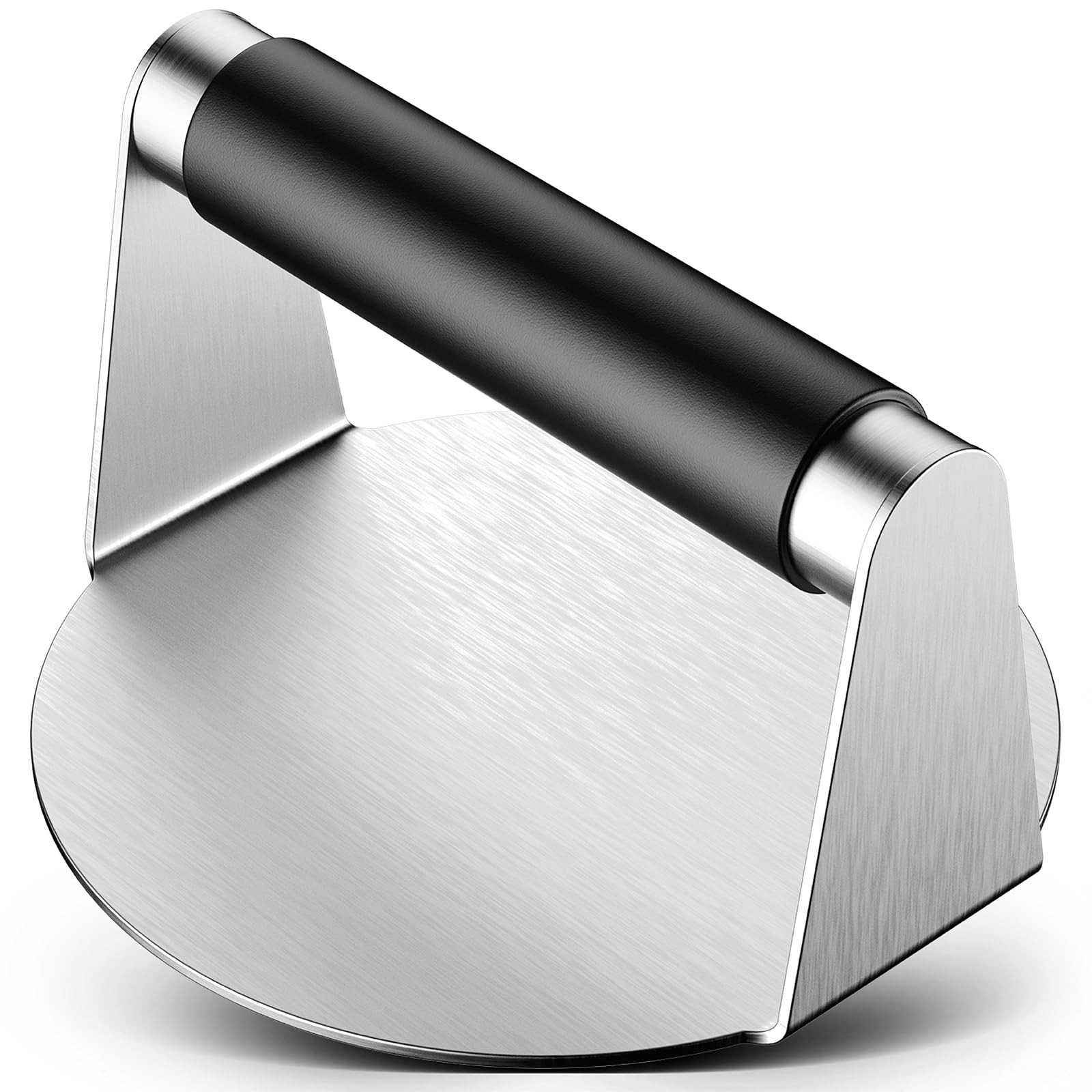 Burger Press, Hamburger Smasher Tool for Griddle, Stainless Steel Ha gallery