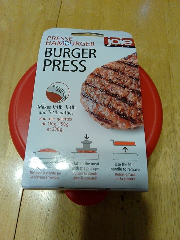 Joie MSC Burger Press Press Hamburger Brand New Sealed Pack gallery