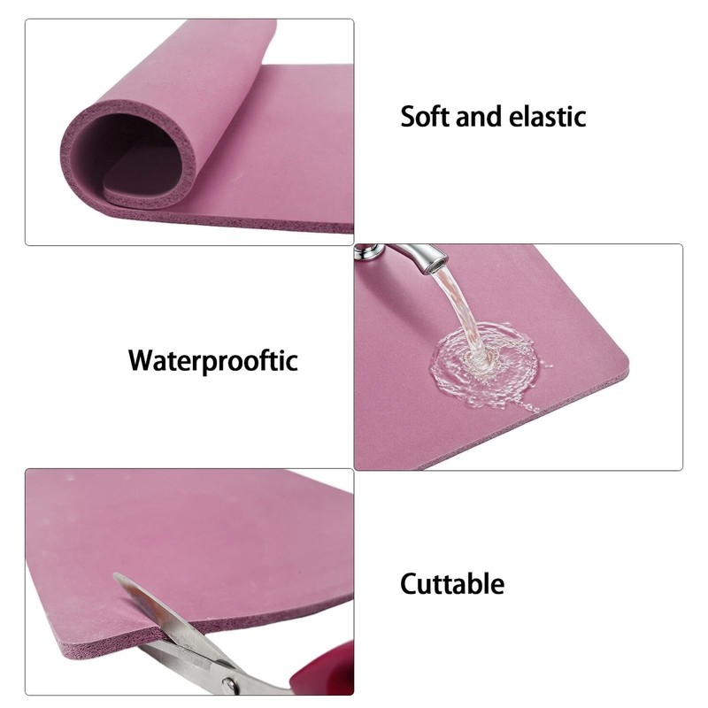 Silicone Heat Press Mat 15x15 Inch, Heat Resistant & Fireproof, Double Sided ... gallery