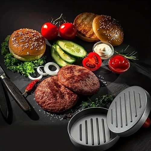 1 Pc Non Stick Stuffed Burger Meat Press Hamburger Patty Maker Tool gallery