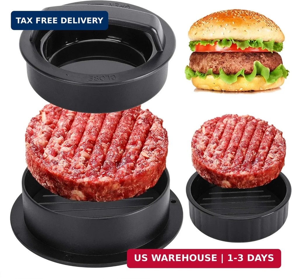 Burger Press Hamburger Patty Maker Slider Press Stuffed Burger Patty Press Regul