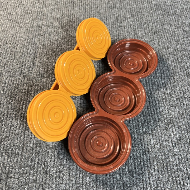 Vintage Charcoal Companion mini slider burger press -plastic- makes 3 gallery