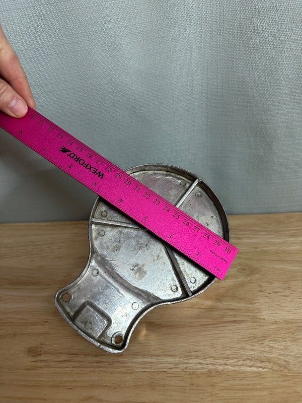 Vintage Commercial Patty Press Turn Dial Size Inch Thickness 4 5/8 in Hamburger gallery