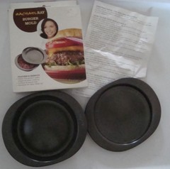 NEW Rachael Ray BURGER MOLD Item# 57425 Includes User Guide & Original Box