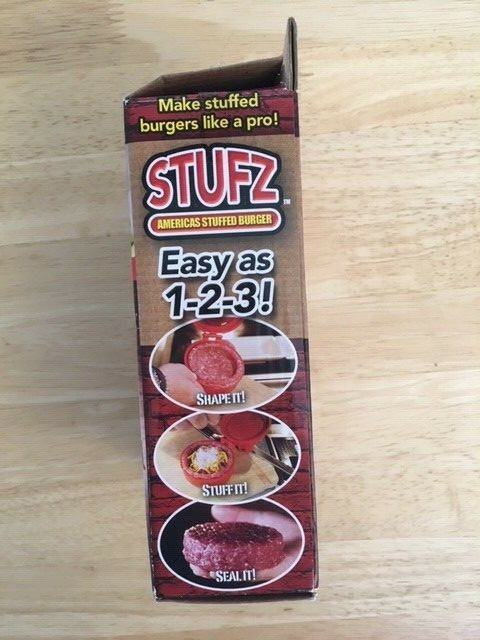 New Stuffed Gourmet Burger Hamburger Press Patty Maker Stutz Kitchen Tool gallery