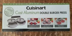 Cuisinart Outdoor Grilling CABP-320 Cuisinart Cast Aluminum Double Burger Press