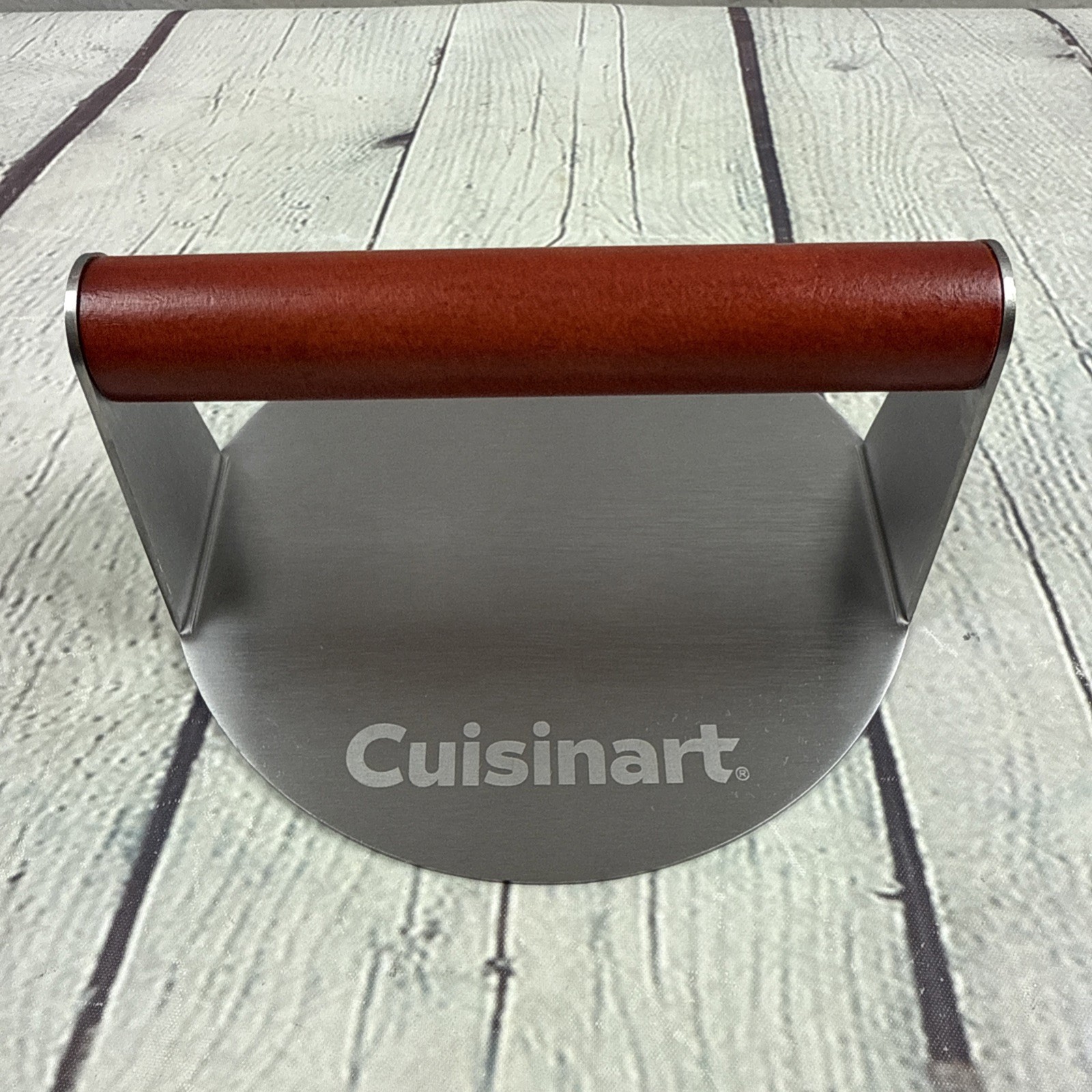 Cuisinart 6" Stainless Steel Smashed Burger Press, Juicy and Crispy Burgers for gallery